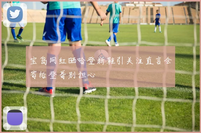 宝岛网红晒哈登新鞋引关注直言会寄给登哥别担心