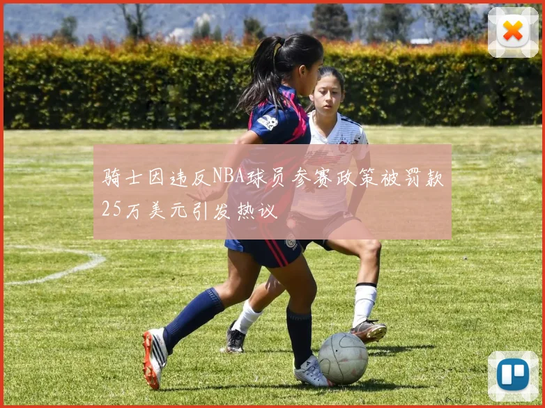 骑士因违反NBA球员参赛政策被罚款25万美元引发热议